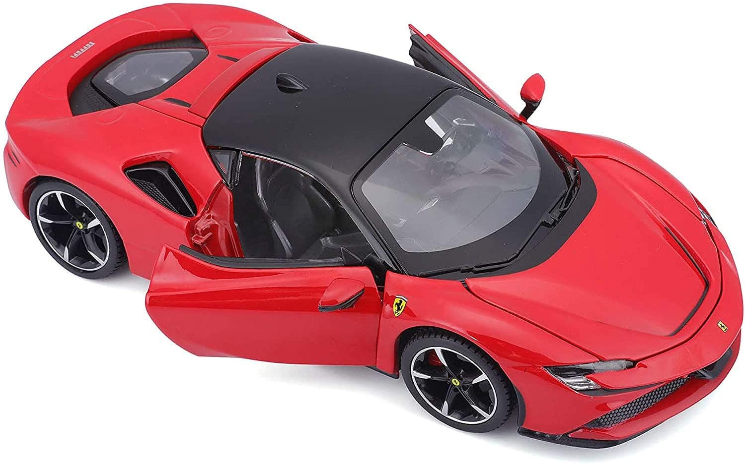 Diecast Model Car - Bburago - 1/24 Ferrari F12 TDF Red 26021