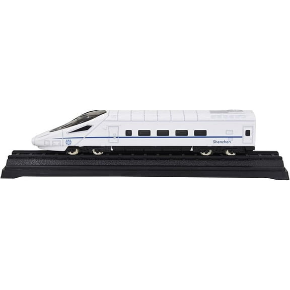 Diecast Model Train with Train Track,Metal Train Toy,Home Office Home Decoration,Gift for Holiday Birthdays or Christmas (China High-Speed Train)