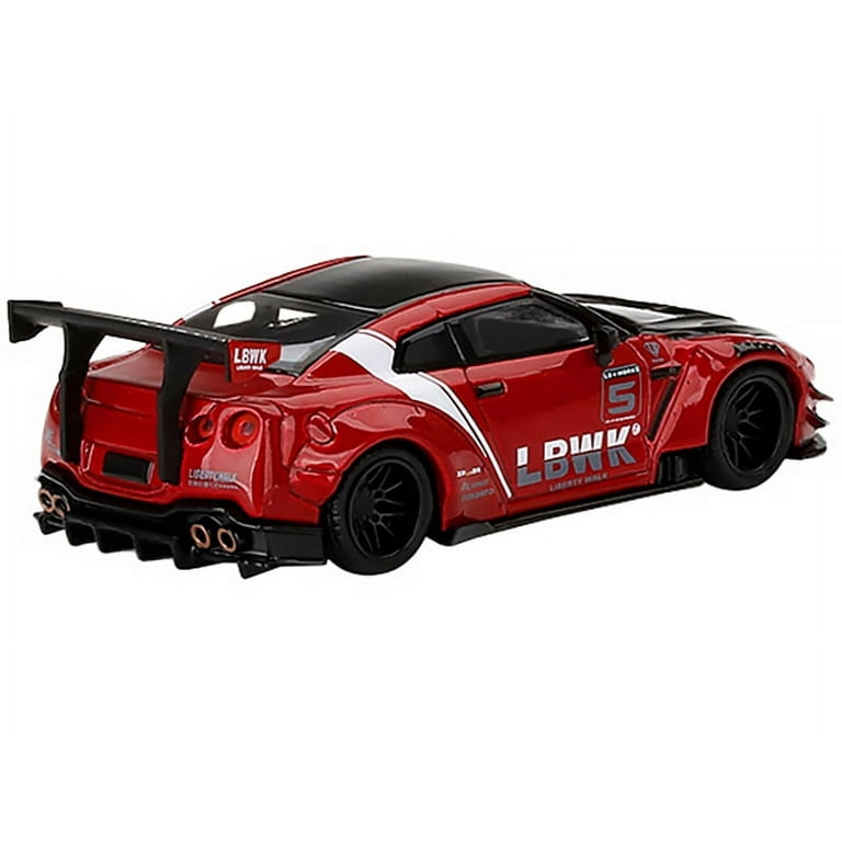 激安商品 2 Type R35 GT-R Nissan Diecast LB LB 3 ver Wing Rear Works ミニカー
