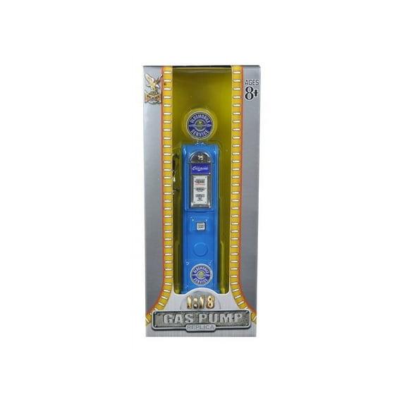 Diecast Oldsmobile Vintage Gas Pump Digital for 1/18 Scale Diecast Cars by Road Signature
