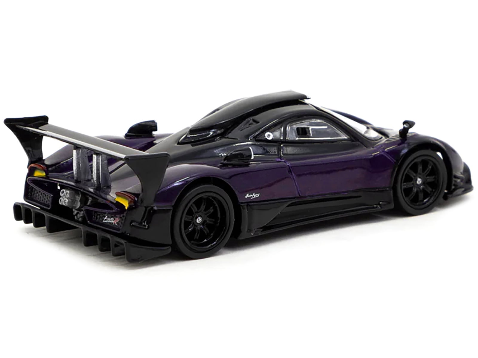 Diecast Pagani Zonda R Viola PSO Metallic and Black