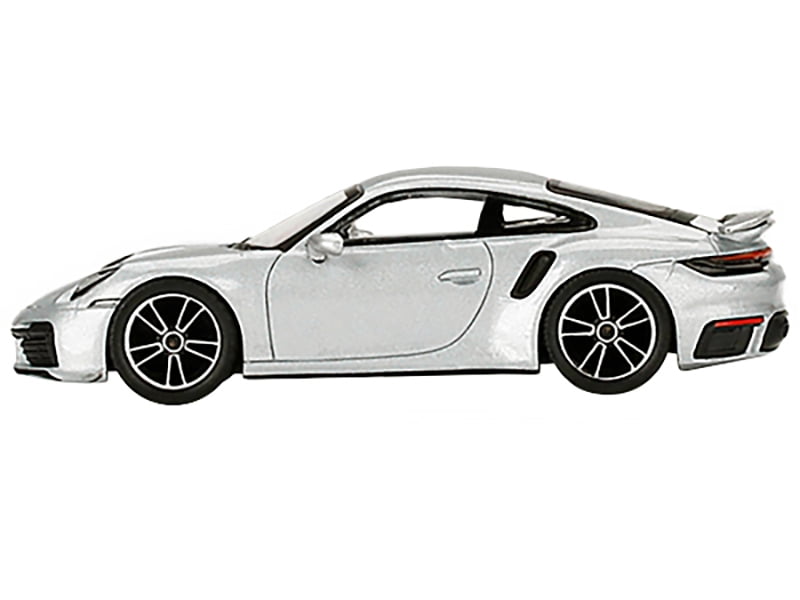 Diecast Porsche 911 Turbo S GT Silver Metallic Limited Edition to 4200