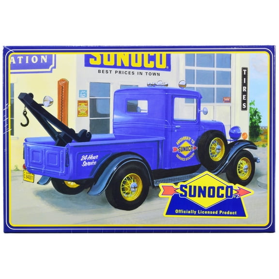 Skill 2 Model Kit 1934 Ford Pickup Truck "Sunoco" 3 in 1 Kit 1/25 Scale Model by AMT