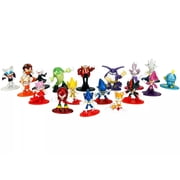 Set of 18 Diecast Figures "Nano Metalfigs" "Sonic The Hedgehog" Series by Jada