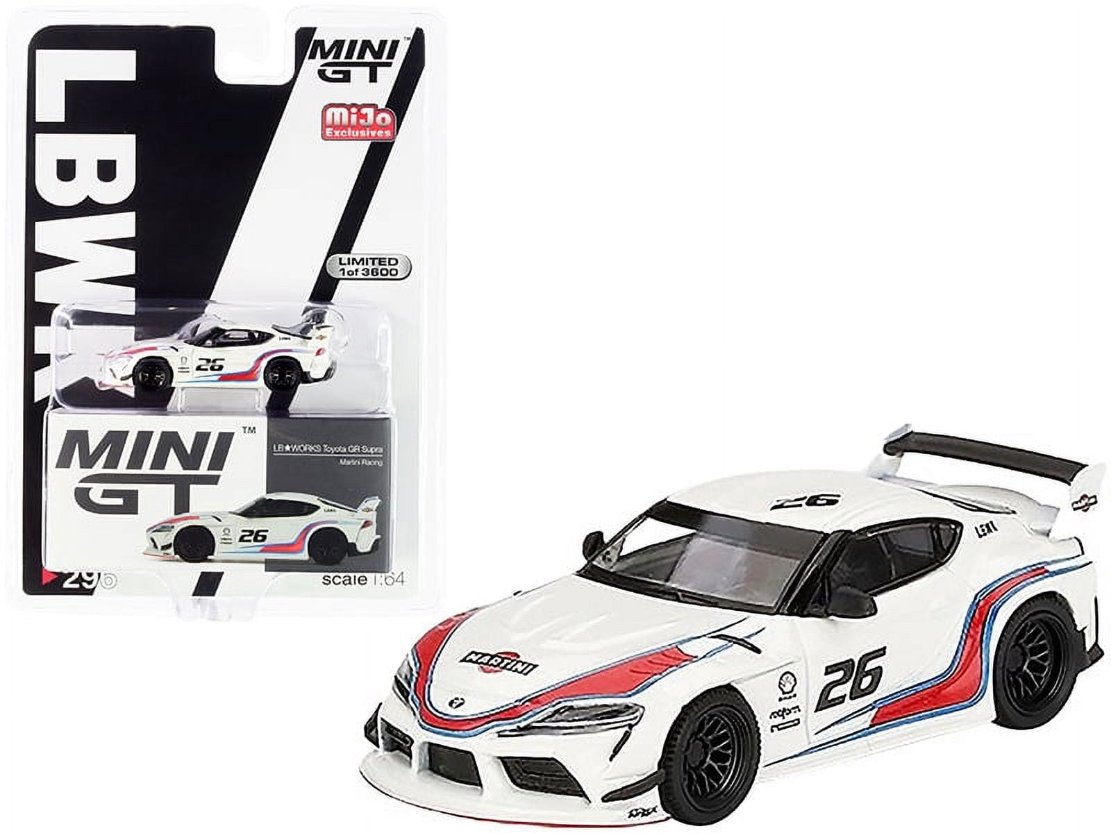 1/64 スープラ Toyota Supra マルティーニ Martini Time Micro 1:64 Toyota GR Supra Diecast Martini Racing