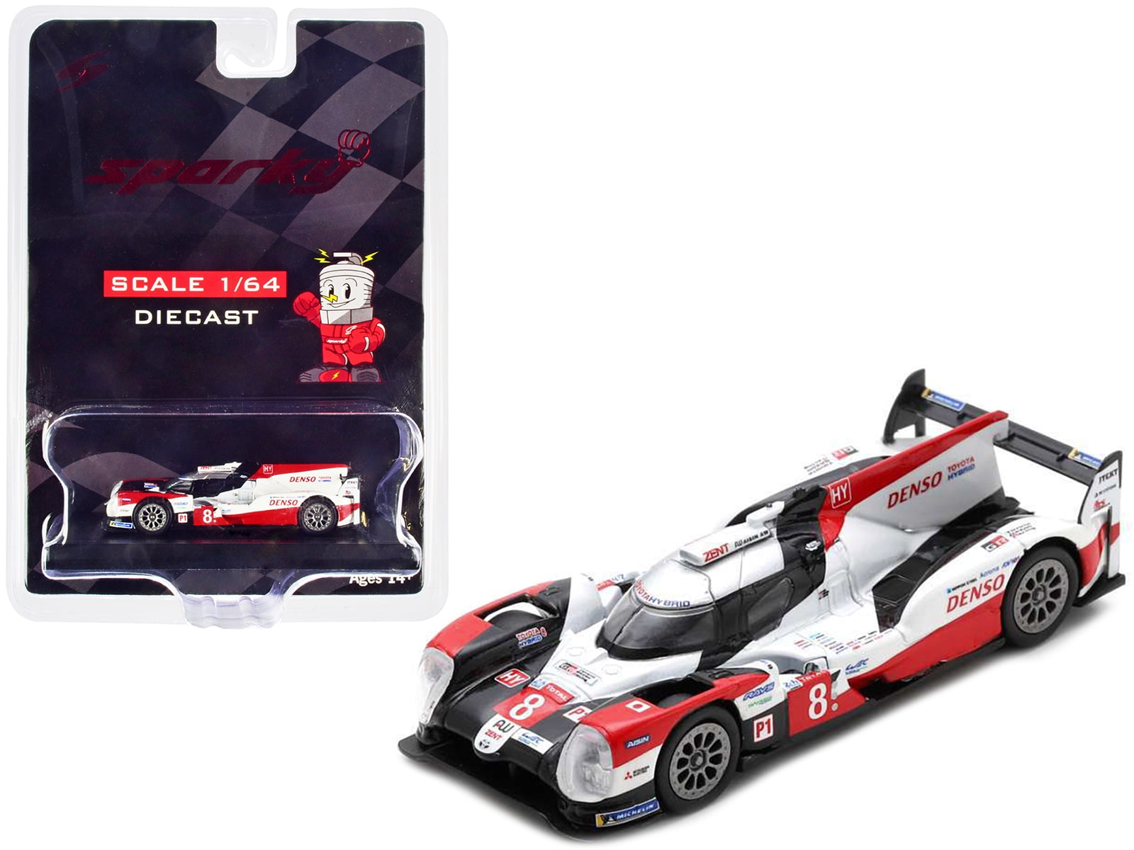 Sparky 1 64 Diecast Toyota TS050 Hybrid 8 Le Mans Algeria Ubuy