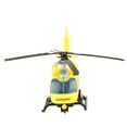 thumbnail image 1 of Diecast Vehicles 1:43 Scale Alloy Helicopter Model Friction Powered Airplane Yellow, 1 of 8