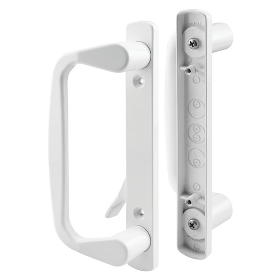 Diecast, White, Patio Door Handle (Single Pack)