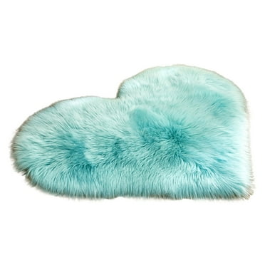 Dieely Flash Deals! Bathroom Rugs Home Decor Wool Imitation Sheepskin Rugs Faux Fu R Non Slip Bedroom Shaggy Carpet Mats,1Pc Imitation Wool Carpet,Clearance Sale