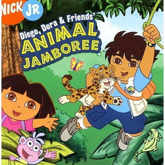 Diego, Dora and Friends' Animal Jamboree (CD) by Various Artists