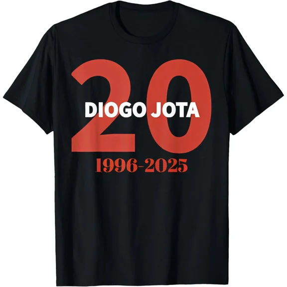 Diego Jota Tribute Edition For An In Memory Tee And New H9918 T-Shirt, for Men and Women, Up to Size 5XL