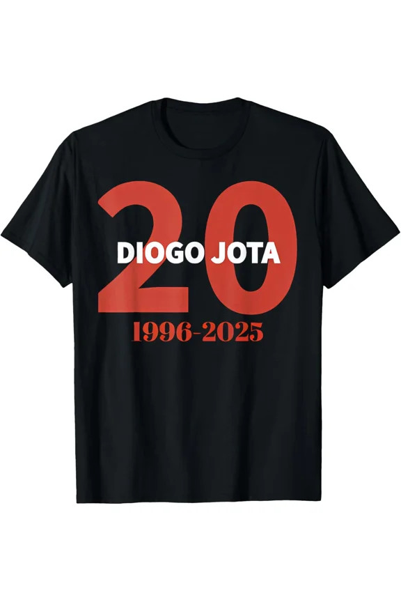 Diego Jota Tribute Edition For An In Memory Tee And New K9918 Unisex T-Shirt – Extended Sizes Up to 5XL