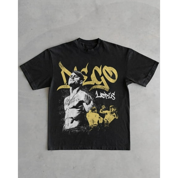 Diego Lopes T-Shirt, UFC Fight Night Graphic Design Tee, UFC Fan Gift, Fighter Gift