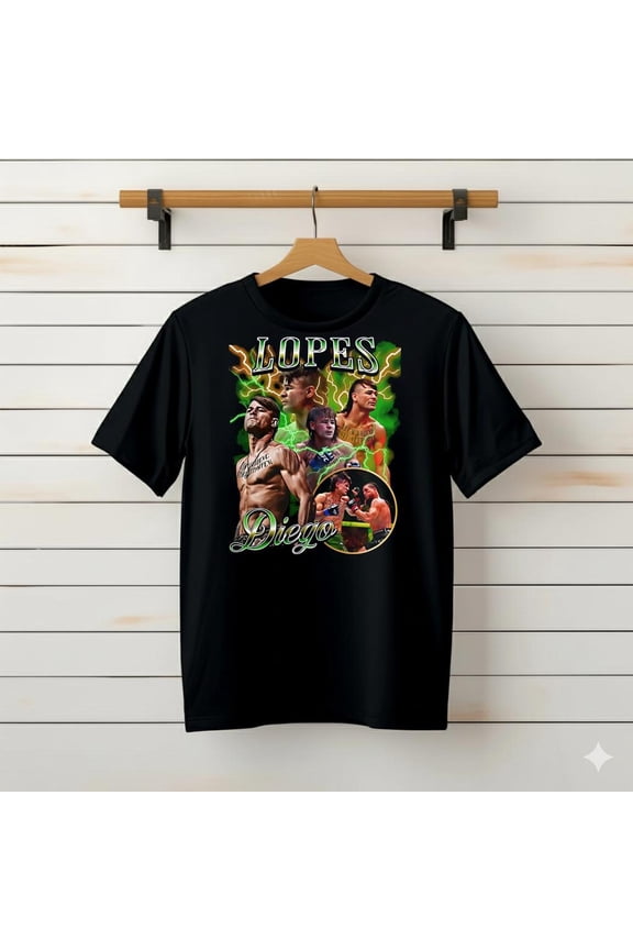 Diego Lopes Vintage Style UFC mma###TeaBagTeaHouse, Unsiex Shirt