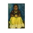thumbnail image 1 of Diego Rivera 《Mexican Woman》 Wall Art Prints Canvas Poster Wall Art Poster Gifts Bedroom Prints Home Decor Hanging Picture Canvas Painting Posters 20x30inch(50x75cm), 1 of 6