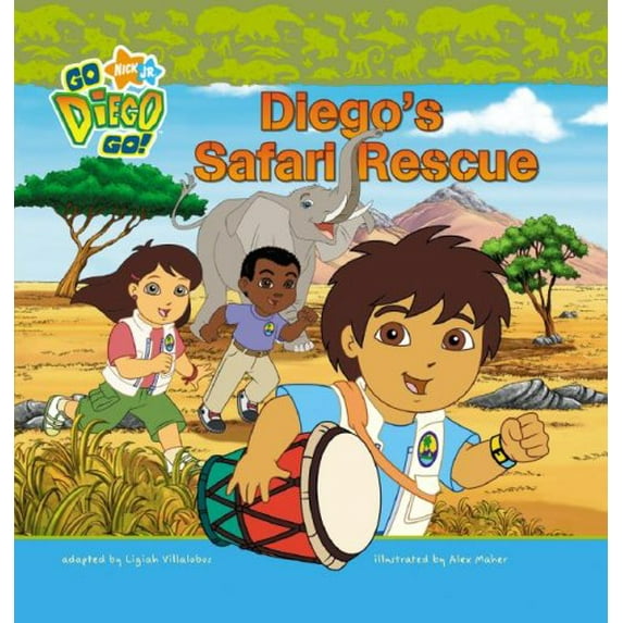 Pre-Owned Diego's Safari Rescue (Library Binding) 1599614316 9781599614311