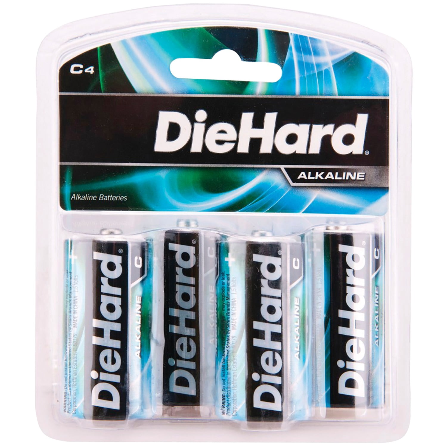 Diehard 41-1181 C Alkaline Batteries, 4Pk