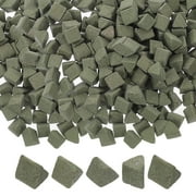 HEALEEP Dark Grey Silicon Carbide Triangle Abrasive for Efficient Jewelry Polishing