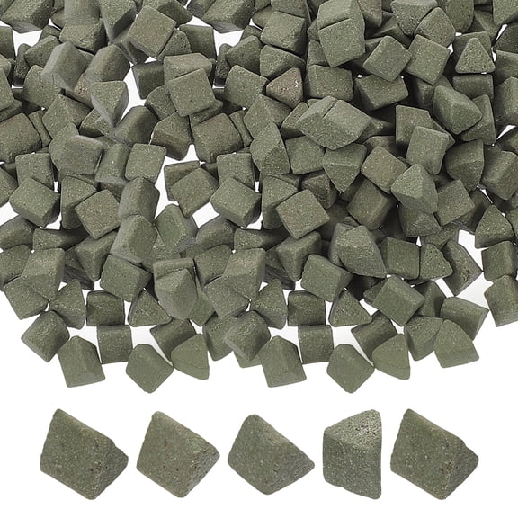 Diekin 1 Bag of Polishing Media Abrasive Buffing Abrasive Tumbling Triangle Abrasive