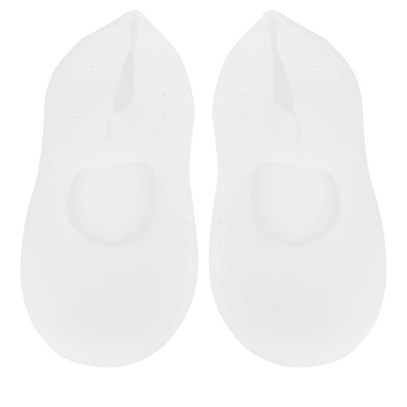 Diekin 1 Pair Elastic Boat Socks Breathable Hole Socks Waterproof Room Socks for Women Men Size S White