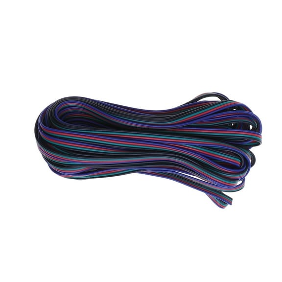 Diekin 10M 4Pin Durable LED Weld-free Connection Line for RGB Strip Lamp