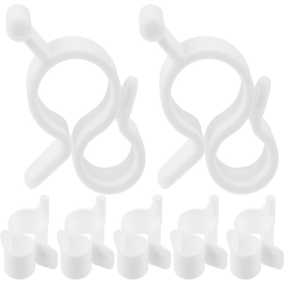 Diekin 10pcs RV Awning Hooks Camper Hangers Awning Accessories Hanging Hooks for Trailer Rope Lights