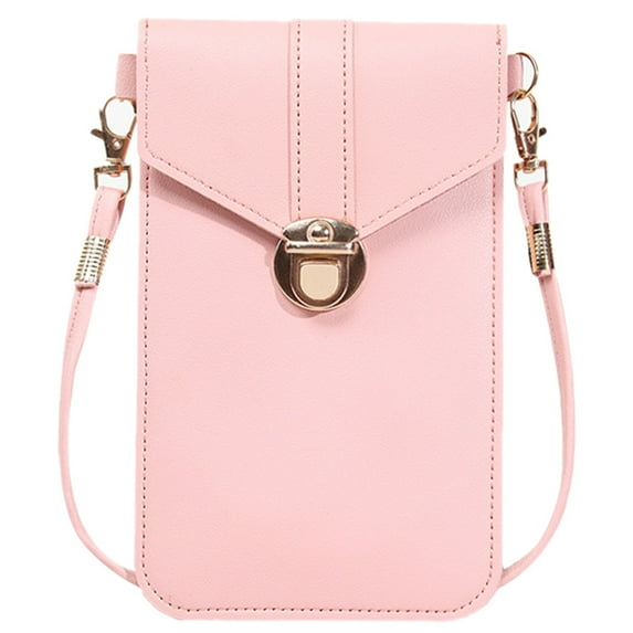 Diekin 1pc Retro PU Women Purse Phone Mini Bag Cross Body Bag Shoulder Bag Gift