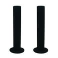 thumbnail image 1 of Diekin 2pcs Upright Bracelets Display Rack Bangle Stand Hair Ring Organizer Jewelry Holder (Black), 1 of 5