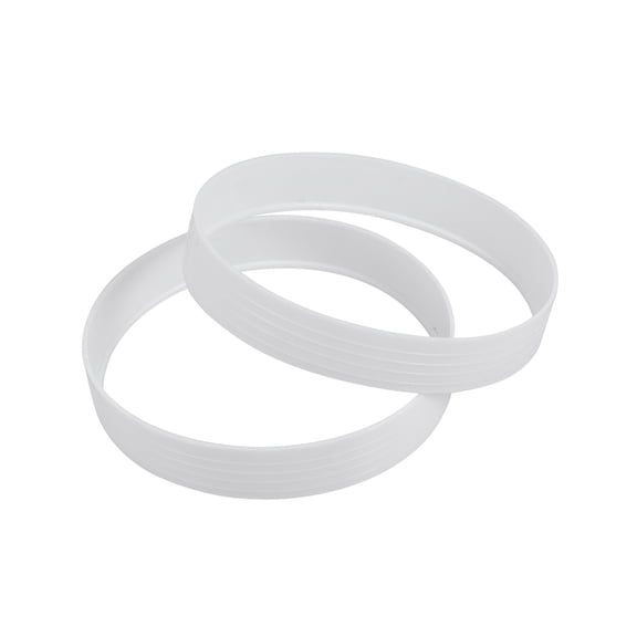 Diekin 2pcs White PP Plastic Putting Green Hole Cup Rings Training Aid Accessories Outdoor Equipments Putting Cup Rings