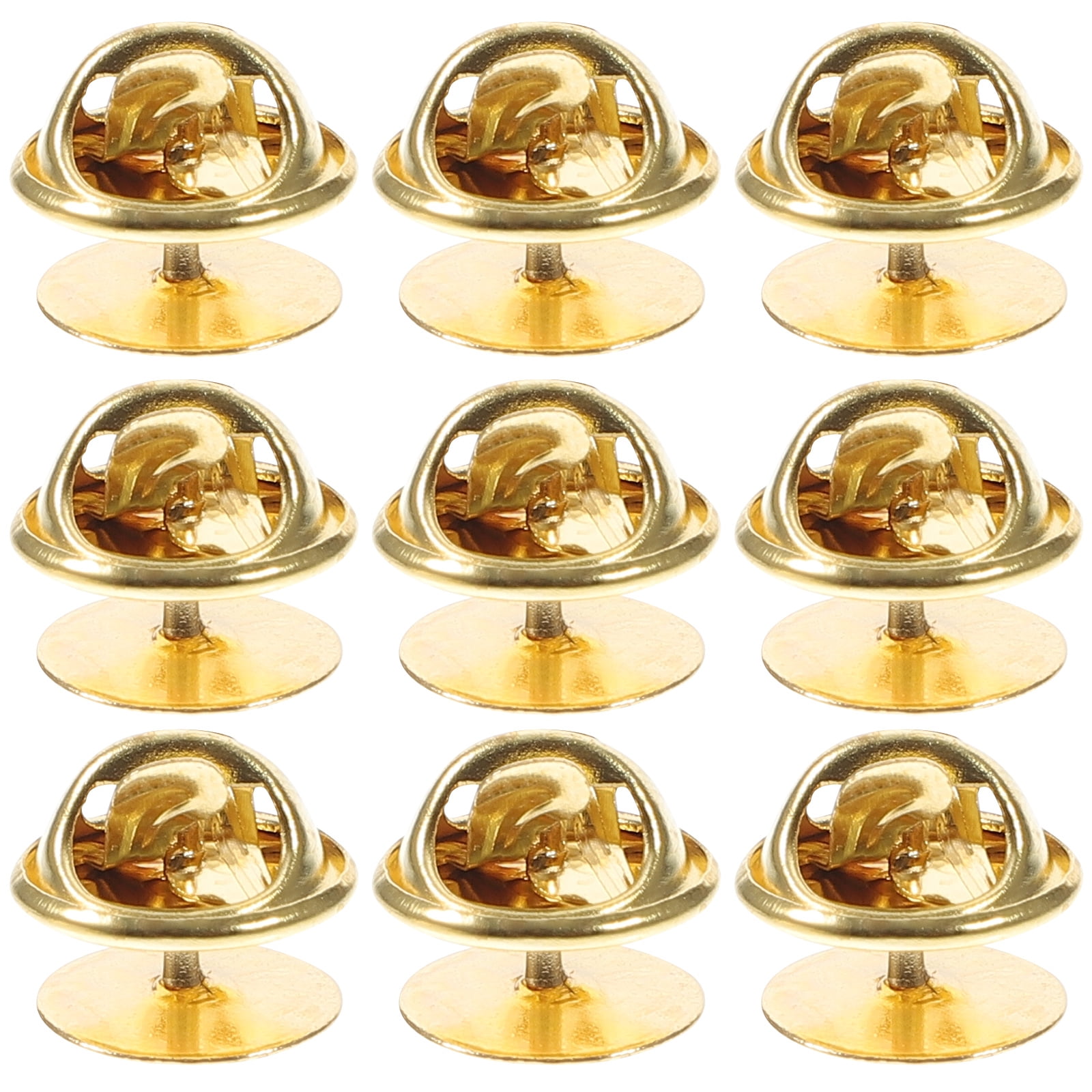 Diekin 50 Sets Locking Pin Back Pin Holder Enamel Pin Back Locking For ...