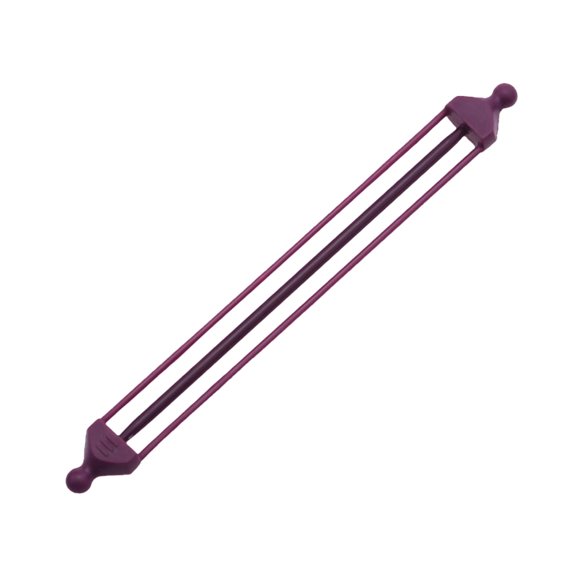 MLINS Purple ABS Stitch Holders for Crochet Knitting Lightweight Durable Easy Open Close for Knitting Projects 100 Count