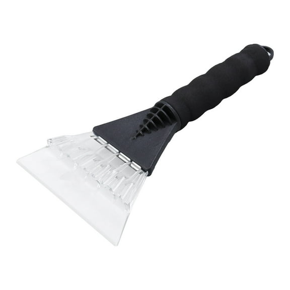 Diekin Snow Shovel Car Snow Scraper Snow Cleaner For Windshield With Rubber Sleeve(Black)
