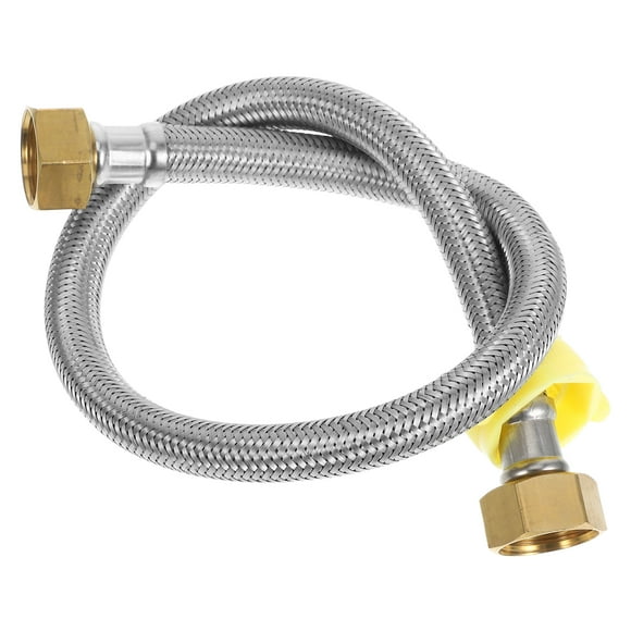 Diekin Stainless Steel Water Hose Heavy Duty Flexible Hose Hot and Cold Water Faucet Hose Connector Inlet for Kitchen Sink Bathroom Home