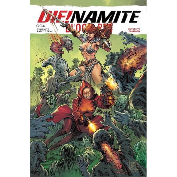 Dienamite Blood Red #4 Cvr B Roberto Meli Var DYNAMITE Entertainment Comic Book