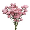 thumbnail image 1 of Dienrx [6-Head] Artificial Rose Bouquet, Realistic Fake Flower Arrangement - Wedding Decoration, Living Room, Valentine's Day, Wicker Basket Centerpiece, 1 of 7