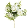 thumbnail image 1 of Dienrx Artificial Flowers for Cemetery Memorial, Plastic Bouquet for Outdoor, Hanging Window Box Decor, Home Table Centerpiece Filler, 1 of 9