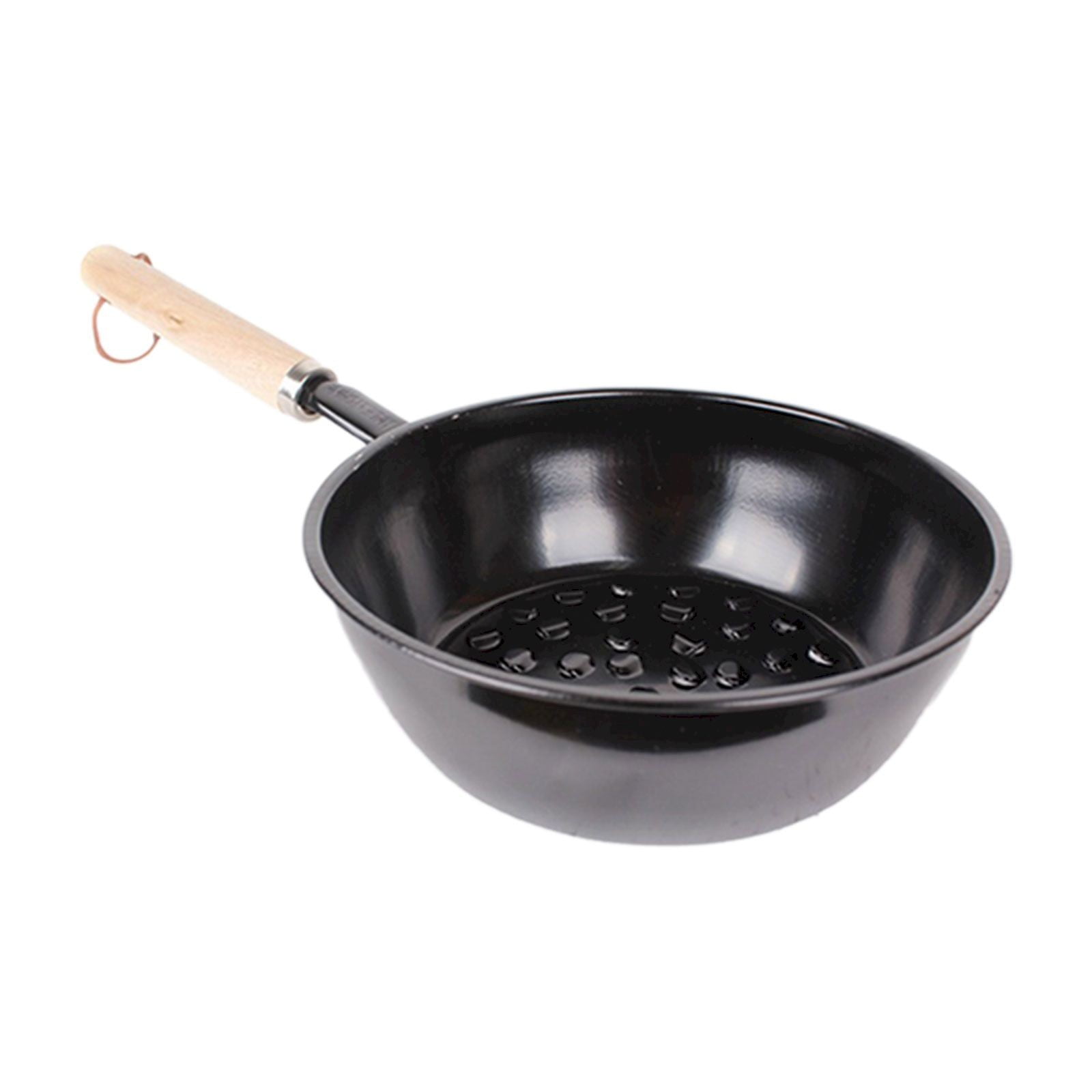 Dienrx Carbon Pot, Chimney Bbq Grill Wood Handle Tools Basket Pot ...