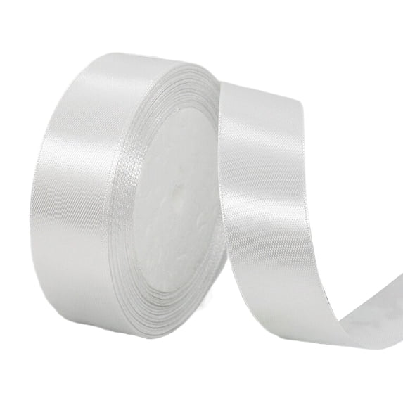 Dienrx Clearance Colorful Satin Ribbon, 1*Ribbon, Solid Satin Ribbon 25 Yards Roll for Wedding Sewing Projects Gift Wrapping Invitation Embellishments and Crafting Projects Etc