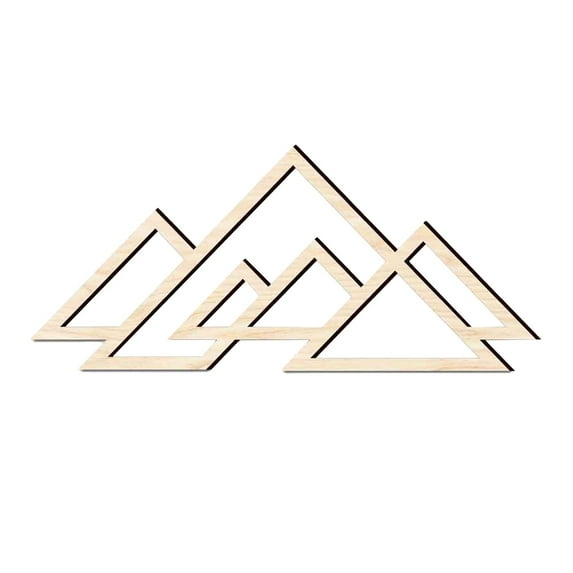 Dienrx Farmhouse Wood Wall Decor, Modern Abstract Wooden Art for Living Room Bedroom Office, Rustic Hanging Wall Sculpture, 1X Pendant