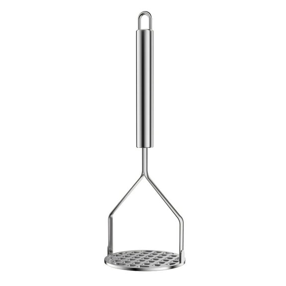 Dienrx Heavy Duty Potato Masher, Stainless Steel Vegetable Masher for Perfectly Smooth Potatoes & Guacamole