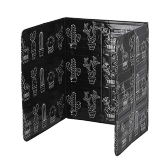 Dienrx Kitchen Insulation Greaseproof Board, Non Stick 3 Splatter Guard for Stove Top and Frying Pan Aluminum Foil Foldable Stove Kitchen Oil Proof Baffle Plate