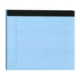 thumbnail image 1 of Dienrx Perforated College Ruled Notepad, 11"×9.5" Legal Size Lined Writing Notebook With Cardboard Back, Stationery For Student, Office Notes & Daily To-Do List Recording, 30 Sheets, 1 of 9
