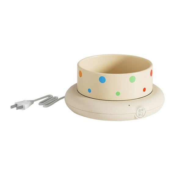 Dienrx Pet Heating Bowl & Water Dispenser - Constant Temperature Warming Mat for Cats & Small Dogs in Winter - Small Size