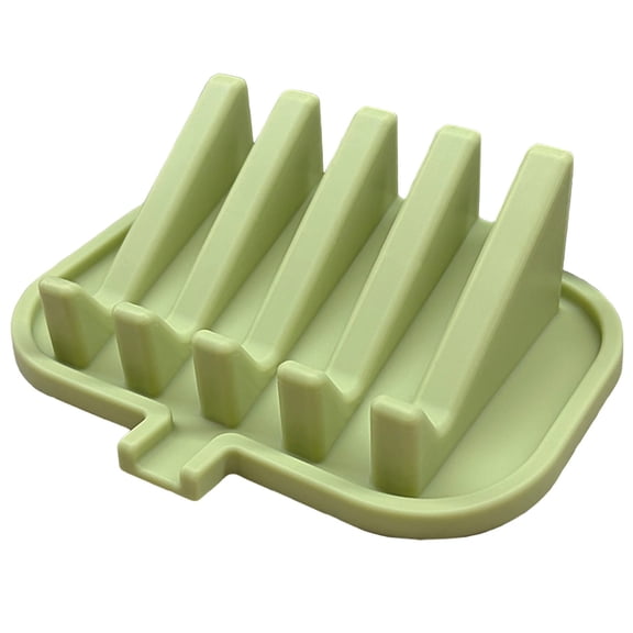 Dienrx Self Draining Soap Tray Rack, Anti Slip Waterfall Soap Rack Tray, Easy To Clean And Maintain Hygiene