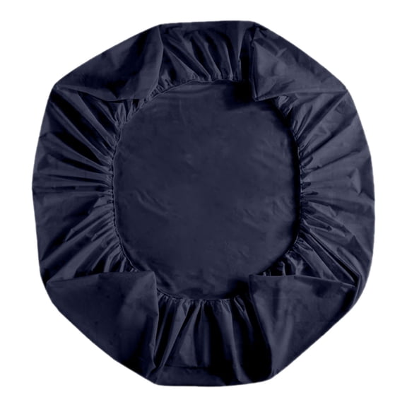 Dienrx Solid Color Mattress Protector - Breathable Bed Mattress Cover with Soft Brushed Fabric & Tpu Membrane - Navy 90X200X30Cm, 90X200X30Cm Solid Color Waterproof Fitted Sheet Mattress Protector