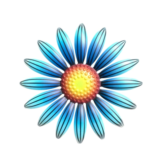 Dienrx Spring Iron Wreath Indoor Summer Wreaths Artificial Spring Wreaths for Front Door, for Mother's Day, Bee Day, Iron Flower Art, Sunflower Wreath, Artificial Wreath Decoration