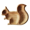 thumbnail image 1 of Dienrx Squirrel-Shaped Solid Wood Cheese Board - Rustic Snack Tray & Charcuterie Server - Handmade Aperitif Platter - Entertaining Gift for Home Bar, 1 of 8