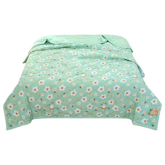 Dienrx Summer Cooling Comforter - Washable Reversible Quilt | Lightweight Breathable Cover for Adult Bed, All-Night Cool Sleep