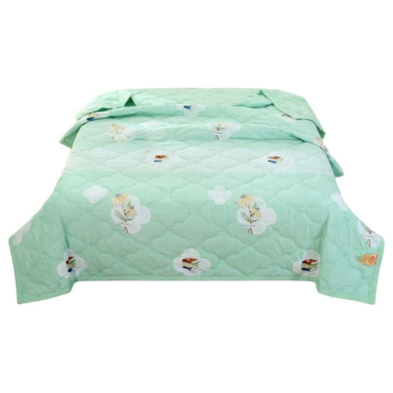 Dienrx Summer Cooling Comforter - Washable Reversible Quilt | Lightweight Breathable Cover for Adult Bed, All-Night Cool Sleep