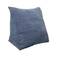 thumbnail image 1 of Dienrx Triangle Pillow, Clearance a Triangular Cushion, Pillow Comfortable Reading Pillow with Zip Pocket Wedge Small Back Support Pillow Cushie Pillows for Home Bed Sofa, 1 of 9